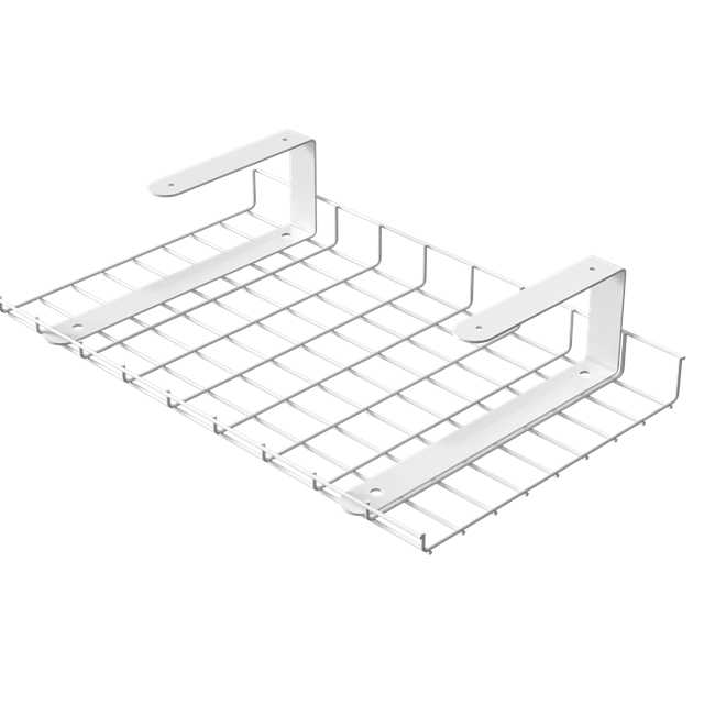 Underdesk 공간을 깔끔하게 만들어 Underdesk 공간 케이블 관리를 절약합니다.